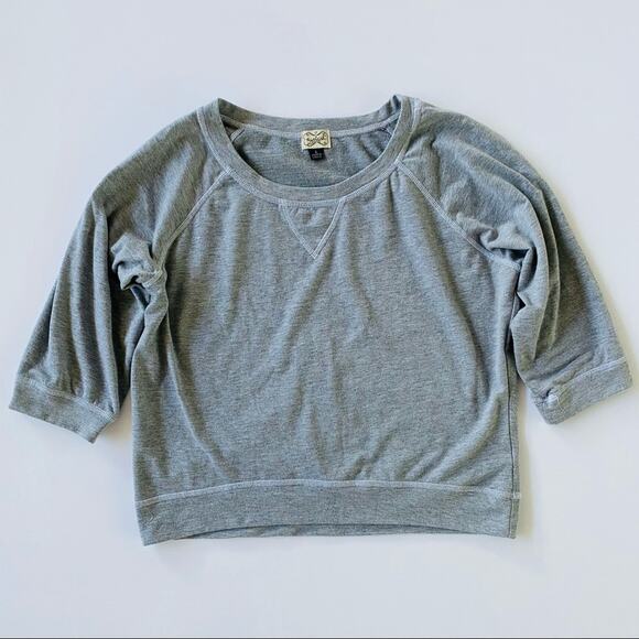 Eyelash Couture | @ 3/4 Sleeve Scoop Neck Pullover L - Picture 1 of 7